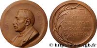 FRANKREICH Médaille, Lancement du paquebot Paul Lecat MER ET MARINE : PAQUEBOTS, NAVIRES, BATEAUX 1911 (70mm, 149,36g, 12h) -