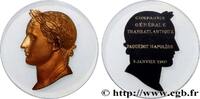 FRANKREICH Médaille, Paquebot Napoléon, Compagnie Générale Tr MER ET MARINE : PAQUEBOTS, NAVIRES, BATEAUX 1960 (56,5mm, 26,28g, 12h) -