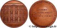 FRANKREICH Médaille, Ministère de l’économie et des finances MINISTÈRES Monnaie de Paris 1972 (69,5mm, 168,47g, 12h) -