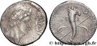 Post-hellenistic 1 (30 BC to 227 AD) Denier MAURETANIEN - MAURETANISCHES KÖNIGREICH - JUBA II Césarée, Maurétanie c. 20 AC - AD.20 (17,5mm, 3,20g, 7h) -