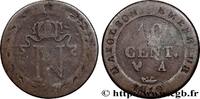FRANKREICH Faux de 10 cent. à l'N couronnée GESCHICHTE FRANKREICHS Paris 1810 (18mm, 1,92g, 6h) -
