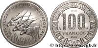 ÄQUATORIALGUINEA Essai de 100 Francos BEAC ÄQUATORIALGUINEA Paris 1985 (25mm, 7,06g, 6h) -