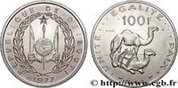 DSCHIBUTI Essai de 100 Francs DSCHIBUTI Paris 1977 (30mm, 12,07g, 6h) -