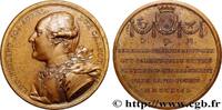FRANKREICH Médaille, Louis-Philippe-Joseph d’Orléans, Pose de ÉGLISES ET CATHÉDRALES (1753) (41,5mm, 29,16g, 12h) -