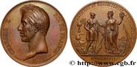 FRANKREICH Médaille pour l’industrie, Encouragements et récom CHARLES X 75 - Paris 1827 (56,5mm, 71,21g, 12h) VZ