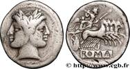 THE REPUBLIC (280 BC to 27 BC) Didrachme RÖMISCHE REPUBLIK - ANONYM Rome ou Italie c. 225-215 AC. (23,5mm, 6,34g, 6h) -