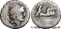 THE REPUBLIC (280 BC to 27 BC) Denier serratus ANTONIA Rome 83-82 AC. (19mm, 3,33g, 12h) -