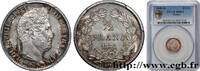FRANKREICH 1/2 franc Louis-Philippe LUDWIG PHILIPP I Rouen 1845 (18mm, 2,5g, 6h) -