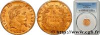 FRANKREICH 5 francs or Napoléon III, tête laurée ZWEITES KAISERREICH Paris 1864 (16,5mm, 1,61g, 6h) -