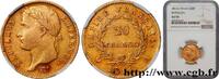 FRANKREICH 20 francs or Napoléon, tête laurée, Empire françai GESCHICHTE FRANKREICHS Paris 1814 (21mm, 6,45g, 6h) -