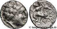 FRANKREICH Obole ou quinaire au cavalier GALLIEN - MITTLEWEST, UNBEKANNT IIe - Ier siècles avant J.-C. (12mm, 0,98g, 3h) -