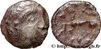 FRANKREICH Obole au cheval à gauche et à la tête coupée GALLIEN - LEMOVICES (Region die Limoges) Limoges (87) c. 60-50 AC. (9mm, 0,40g, 3h) -