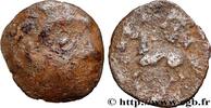 FRANKREICH Obole au cheval à gauche et à la tête coupée GALLIEN - LEMOVICES (Region die Limoges) Limoges (87) c. 60-50 AC. (9,5mm, 0,46g, 3h) -