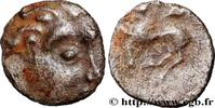 FRANKREICH Obole au cheval à gauche et à la tête coupée GALLIEN - LEMOVICES (Region die Limoges) Limoges (87) c. 60-50 AC. (9mm, 0,49g, 4h) -
