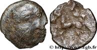 FRANKREICH Obole au cheval à gauche et à la tête coupée GALLIEN - LEMOVICES (Region die Limoges) Limoges (87) c. 60-50 AC. (9,5mm, 0,45g, 7h) -