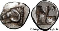 FRANKREICH Hémiobole à la tête de bélier à gauche, du type du MASSALIEN - MARSEILLES Marseille (13) c. 470-460 AC. (8mm, 0,65g, h) -