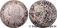 FRANKREICH Écu aux branches d'olivier, buste habillé LOUIS XV THE WELL-BELOVED Tours 1726 (41mm, 29,02g, 6h) -