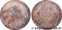 FRANKREICH Écu aux branches d'olivier, buste habillé LOUIS XV THE WELL-BELOVED Bayonne 1726 (39,5mm, 28,68g, 6h) -