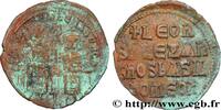 THE MACEDONIAN DYNASTY (867-1081) Follis LEO VI DER WIESE und ALEXANDER Constantinople 886 (27,5mm, 5,82g, 6h) -