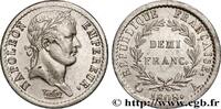 FRANKREICH Demi-franc Napoléon Ier tête laurée, République fr GESCHICHTE FRANKREICHS Paris 1808 (18mm, 2,41g, 6h) -
