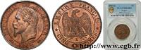 FRANKREICH Cinq centimes Napoléon III, tête laurée ZWEITES KAISERREICH Bordeaux 1862 (25mm, 5g, 6h) -