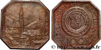 VILLES ET MAIRIES Essai en cuivre 10 Centimes Ville de Thann VILLES ET MAIRIES Thann 1918 (20mm, 3,68g, 12h) -