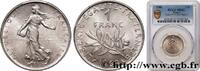 FRANKREICH 1 franc Semeuse, nickel FUNFTE FRANZOSISCHE REPUBLIK Paris 1960 (23,95mm, 6,0g, 6h) -