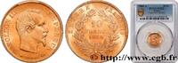 FRANKREICH 10 francs or Napoléon III, tête nue ZWEITES KAISERREICH Paris 1860 (19mm, 3,23g, 6h) -