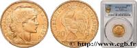 FRANKREICH 20 francs or Coq, Dieu protège la France DRITTE FRANZOSISCHE REPUBLIK Paris 1906 (21mm, 6,45161 g, 6h) -