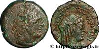 Hellenistic 1 (323 BC to 188 BC) Chalque ÄGYPTEN - PTOLEMÄISCHES KÖNIGREICH ÄGYPTEN - PTOLEMAIOS II PHILADELPHOS Cyrène, Cyrénaïque c. 285-277 AC. (22mm, 7,93g, 12h) -