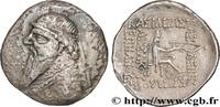 Post-hellenistic 1 (30 BC to 227 AD) Drachme PARTHIEN - KÖNIGREICH DER PARTHER - MITHRADATES II Rhagae, Parthie c. 109 - 96/95 AC. (21mm, 3,83g, 1h) -