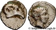 Classic 1 (480 BC to 400 BC) Hemiobole KARIEN - UNBESTIMMTER DYNAST Halicarnasse, Carie c. 395-377 AC. (8,5mm, 0,36g, 5h) -