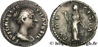 THE ANTONINES (96 AD to 192 AD) Denier FAUSTINA MINOR Rome 156-157 (18,5mm, 2,93g, 7h) -