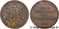FRANKREICH Médaille, 25e anniversaire de la patrouille de Fra ARMÉES 1978 (80mm, 162,80g, 12h) -