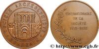 FRANKREICH Médaille, Cinquantenaire de la Société archéologiq HISTOIRE ET ARCHÉOLOGIE 33 - Bordeaux 1923 (50,5mm, 69,54g, 12h) -