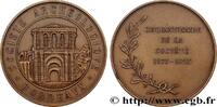 FRANKREICH Médaille, Cinquantenaire de la Société archéologiq HISTOIRE ET ARCHÉOLOGIE 33 - Bordeaux 1923 (50,5mm, 71,47g, 12h) -