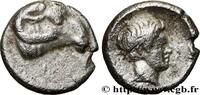 Classic 1 (480 BC to 400 BC) Hemiobole KARIEN - UNBESTIMMTER DYNAST Halicarnasse, Carie c. 395-377 AC. (7mm, 0,42g, 6h) -