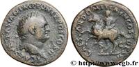 THE FLAVIANS (69 AD to 96 AD) Sesterce VESPASIANUS, TITUS und DOMITIANUS Rome 72 (32mm, 20,26g, 6h) -