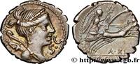 THE REPUBLIC (280 BC to 27 BC) Denier serratus CLAUDIA Rome 79 AC. (18mm, 3,91g, 6h) -