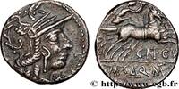THE REPUBLIC (280 BC to 27 BC) Denier CALIDIA Rome 117-116 AC. (18,5mm, 3,83g, 3h) -