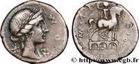 THE REPUBLIC (280 BC to 27 BC) Denier AEMILIA Rome c. 114-113 AC. (18,5mm, 3,72g, 5h) -