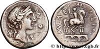 THE REPUBLIC (280 BC to 27 BC) Denier AEMILIA Rome c. 114-113 AC. (19mm, 3,84g, 11h) -