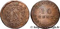 FRANKREICH 10 cent. Anvers à l’N, frappe de l’atelier de Wols GESCHICHTE FRANKREICHS Anvers 1814 (34,5mm, 24,60g, 6h) -