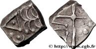 FRANKREICH Drachme “à la tête triangulaire” GALLIA - SÜSWESTGALLIEN - CADURCI (Region die Cahors) IIe-Ier siècles av. J.-C. (12mm, 2,12g, 2h) -