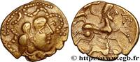 FRANKREICH Quart de statère d’or au personnage ailé, var. 3 VENETI (Region die Vannes) Vannes (56) IIe siècle avant J.-C. (12mm, 1,86g, 12h) -