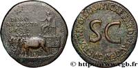 THE JULIO-CLAUDIANS (27 BC to 69 AD) Sesterce AUGUSTUS Rome 23-24 (36,5mm, 27,26g, 12h) -