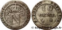 FRANKREICH Faux de 10 cent. à l'N couronnée GESCHICHTE FRANKREICHS La Rochelle 1808 (19mm, 2,01g, 6h) -