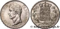 FRANKREICH 5 francs Charles X 2e type, tranche en relief KARL X Paris 1830 (37mm, 25,05g, 6h) -