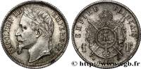 FRANKREICH 1 franc Napoléon III, tête laurée ZWEITES KAISERREICH Strasbourg 1869 (23mm, 5,01g, 6h) -