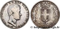 ITALIEN - KÖNIGREICH SARDINIEN - KARL ALBERT 5 Lire ITALIEN - KÖNIGREICH SARDINIEN - KARL ALBERT Gênes 1847 (37mm, 24,41g, h) -